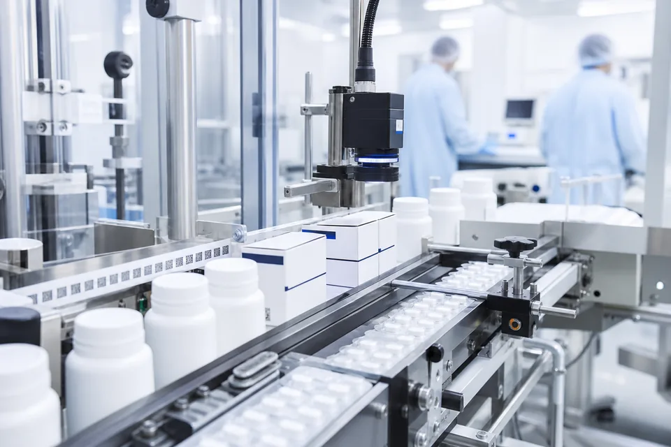 Pharmaceutical packaging and traceability production line