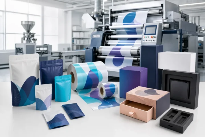 Flexible Packaging and Rigid Box Solutions — industrial solution category