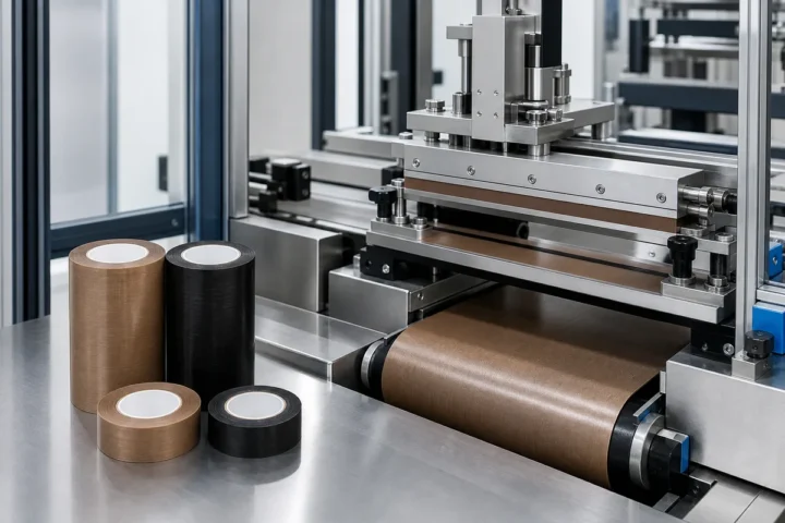 PTFE Fiberglass Adhesive Tape — industrial solution category