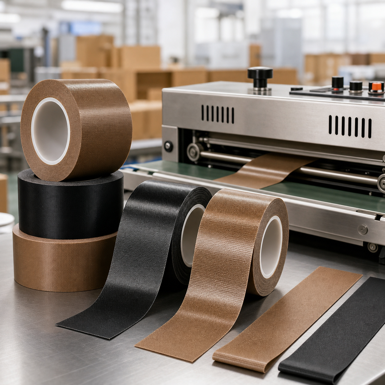 PTFE Fiberglass Adhesive Tape
