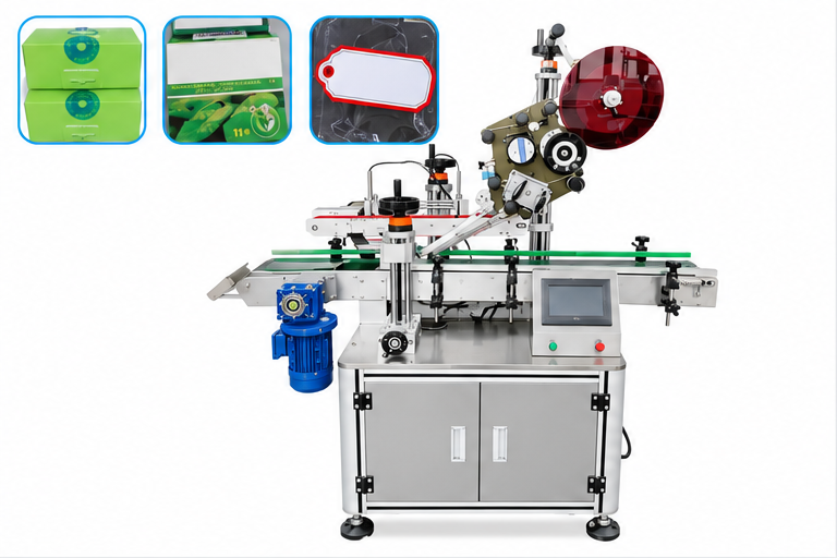 Automatic One Side Corner Labeling Machine product image